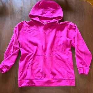 Lululemon perfect hoodie // sweatshirt // hot pink size 14 // pull over